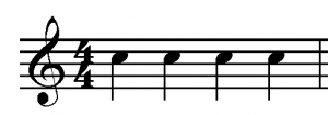 Musical-Note-Duration-Relationships-4-4-Quarter-Note