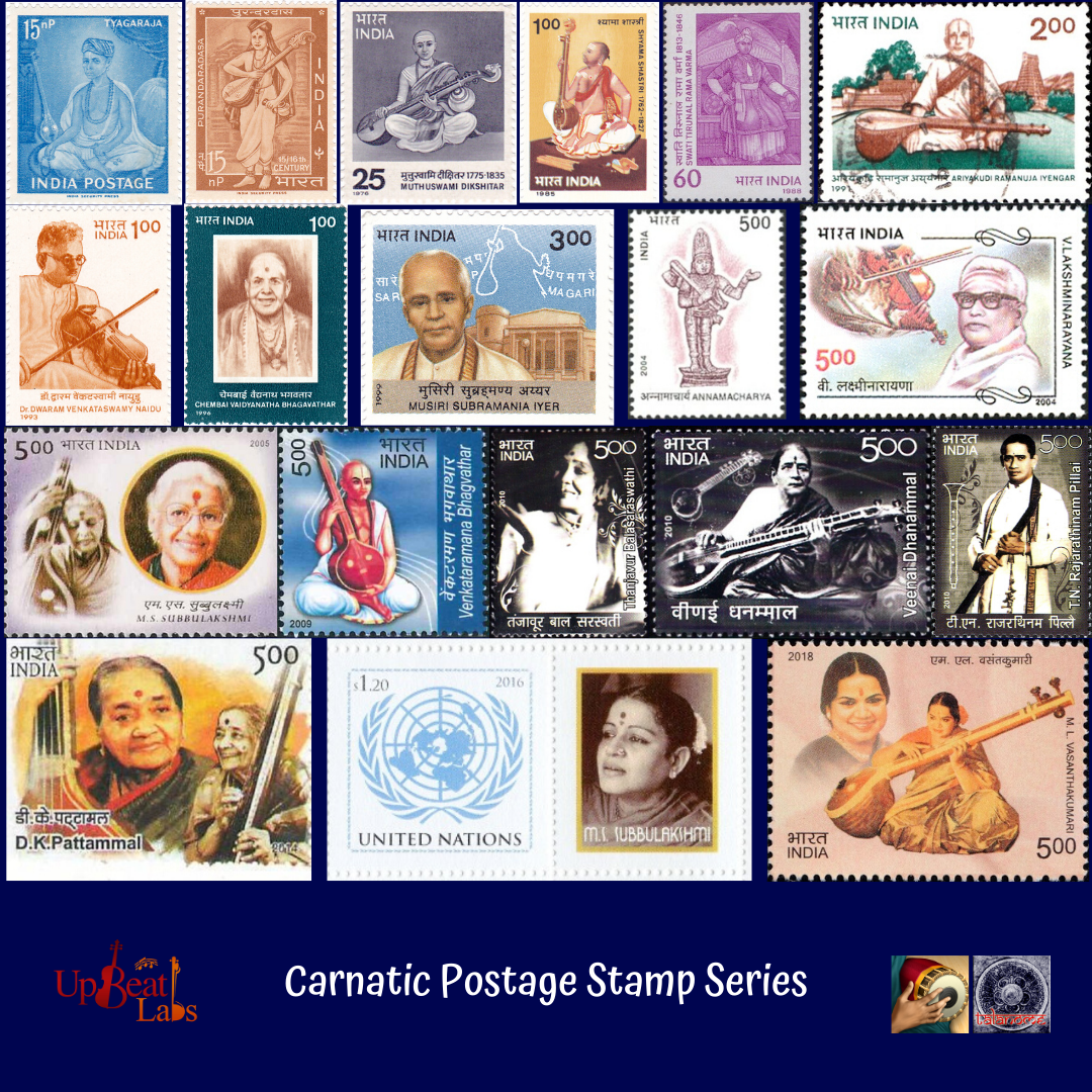 Carnatic Postage Stamp Series
